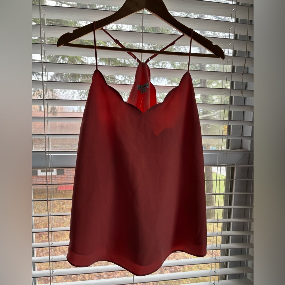 J. Crew Coral Double Lining Camisole